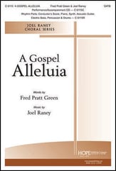 A Gospel Alleluia SATB choral sheet music cover